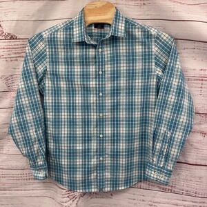 UNTUCKit‎ Shirt Mens Large Plaid Button Down Wrinkle Free Cotton Casual Preppy